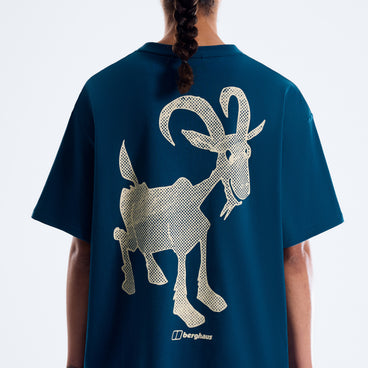Mountain G.O.A.T T-Shirt - Dark Blue
