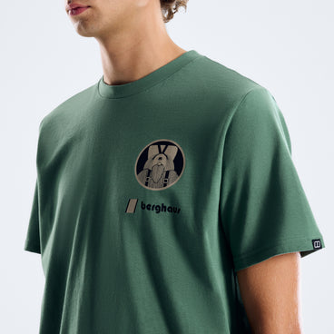 Men's Cyclops Doodle T-Shirt - Green