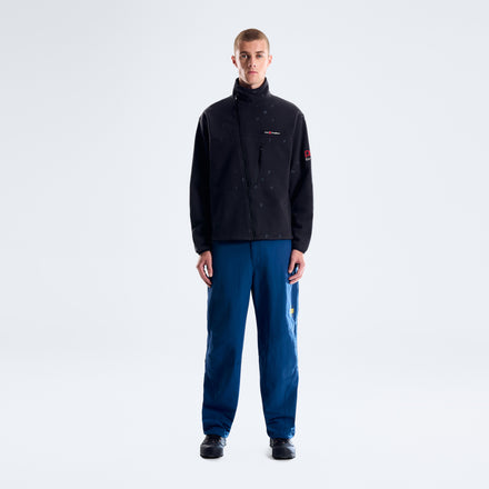 Unisex Lhoste x POP Trading Full Zip Fleece - jet Black
