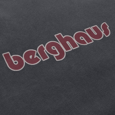 Pop X Berghaus Duo Logo Tee - Washed Black