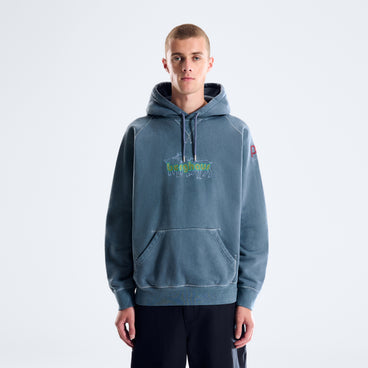 Pop X Berghaus Berggoat Hooded Sweat - Washed Navy