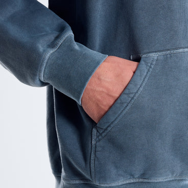 Pop X Berghaus Berggoat Hooded Sweat - Washed Navy