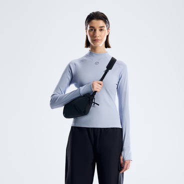 Unisex Wylam Cross Body Bag - Jet Black