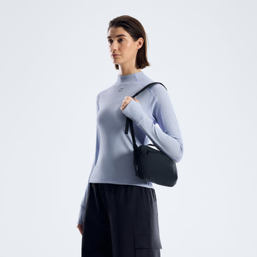 Unisex Wylam Cross Body Bag - Jet Black