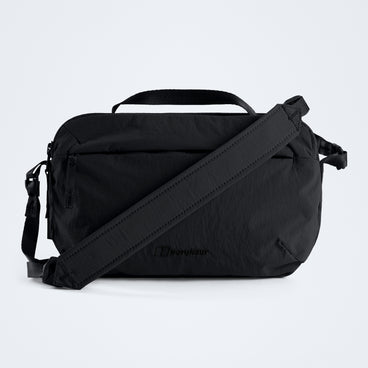 Unisex Wylam Cross Body Bag - Jet Black