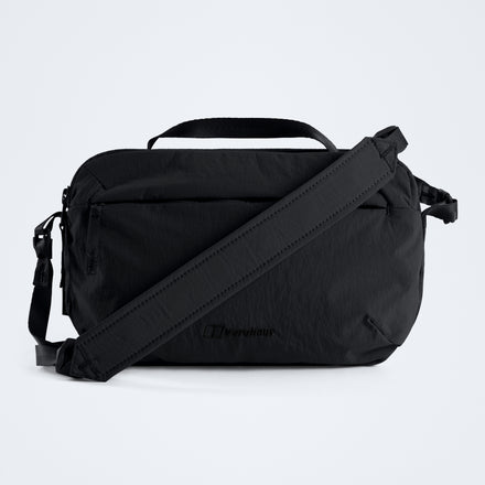 Unisex Wylam Cross Body Bag - Jet Black