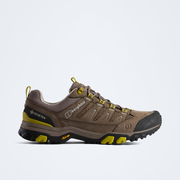 Men's Fellmaster Active Gore-Tex Shoe - Brown/Ash/Yellow