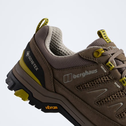 Men's Fellmaster Active Gore-Tex Shoe - Brown/Ash/Yellow