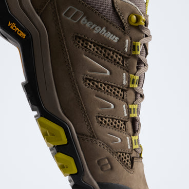 Men's Fellmaster Active Gore-Tex Shoe - Brown/Ash/Yellow