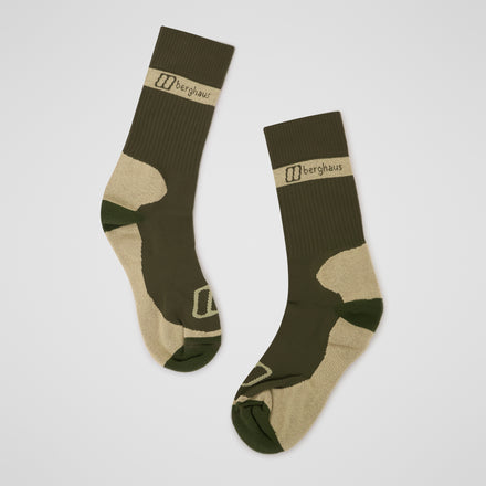 Unisex Walking Sock - Green