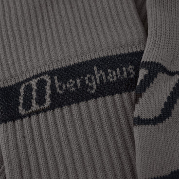 Unisex Walking Sock - Archive Black