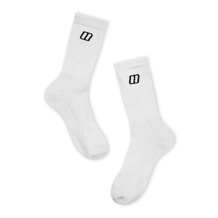 Unisex Everyday Sock 3 Pack - White