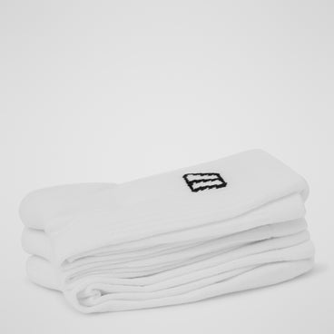 Unisex Everyday Sock 3 Pack - White